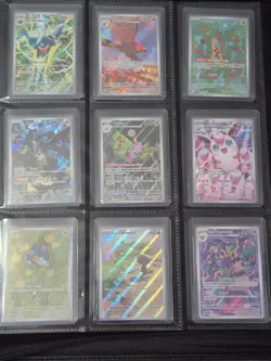 Pokemon Binder Collection Scarlet Violet Cards All Near Mint Excellent Condition - Image 3