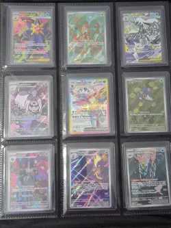Pokemon Binder Collection Scarlet Violet Cards All Near Mint Excellent Condition - Image 4