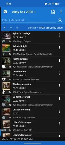 Magic The Gathering MTG Bulk Box 572 Cards (No Lands) - Image 2