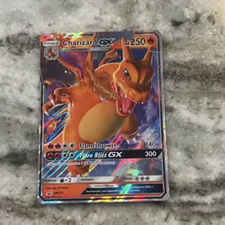 Pokemon Charizard GX Full Art Promo Holo SM211 Dragon Pokemon TCG Card - Image 2