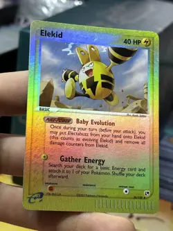 Elekid 36/100 EX Sandstorm 2003 Reverse Holo e-Series Pokemon Card TCG - Image 3