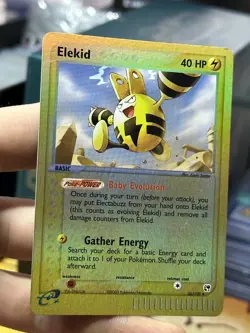 Elekid 36/100 EX Sandstorm 2003 Reverse Holo e-Series Pokemon Card TCG - Image 4