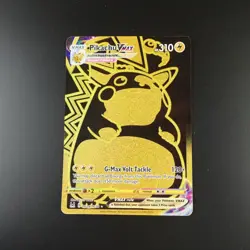 Pikachu VMAX TG29/TG30 Pokemon Lost Origin Holo Full Art Card - Image 1