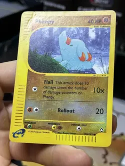 Phanpy 100/147 Aquapolis 2002 Reverse Holo E-Series Vintage Pokemon Card TCG - Image 5