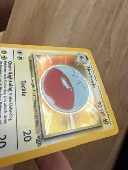 Electrode 2/64 Jungle 1999 Holo Rare WOTC Pokemon Card TCG - Image 4