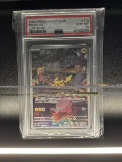 PSA 10 Pikachu 173/165 Sv2a: Pokemon Card 151 Holo (Japanese) AR - Image 1
