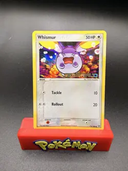 Whismur #73/106 EX Emerald Reverse Holo Pokemon Card 2005 Stamped - NM/LP - Image 1