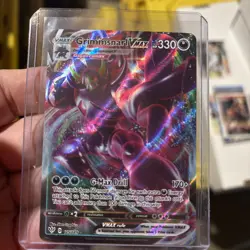 Grimmsnarl VMAX 115/189 Full Art Darkness Ablaze Pokemon Card NM - Image 3