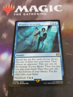 Mtg. Memories Returning. Final Fantasy. Pack Fresh - Image 1