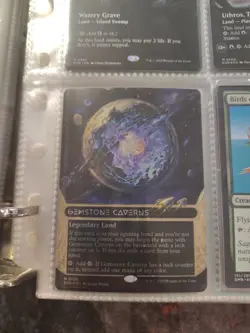 Gemstone Caverns (0106) (Borderless) (Galaxy Foil) Edge of Eternities:... - Image 1