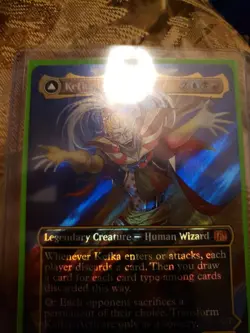 2025 MTG FINAL FANTASY COMMANDER SURGE FOIL #0084 KEFKA, DANCING MAD PSA 9 - Image 1