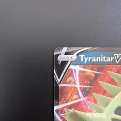 Tyranitar V - 158/264 - Pokemon Fusion Strike Sword & Shield Ultra Rare Card - Image 2