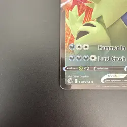 Tyranitar V - 158/264 - Pokemon Fusion Strike Sword & Shield Ultra Rare Card - Image 4