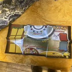 Vintage 1998 Pokemon TCG Play mat Wizards Of The Coast Map Toys R Us Great Shap - Image 5