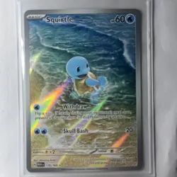 Squirtle 170/165 Illustration Rare - Scarlet & Violet 151 - Pokemon TCG - NM - Image 1
