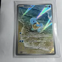 Squirtle 170/165 Illustration Rare - Scarlet & Violet 151 - Pokemon TCG - NM - Image 3