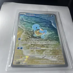 Squirtle 170/165 Illustration Rare - Scarlet & Violet 151 - Pokemon TCG - NM - Image 4