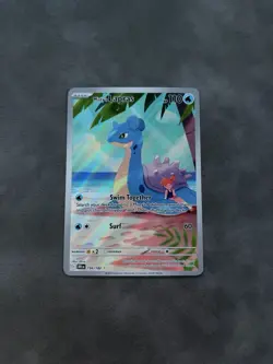 Pokemon TCG Misty's Lapras Destined Rivals 194/182 Illustration Rare NM - Image 1
