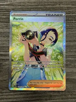 Pokemon Perrin Full Art SIR Holo Twilight Masquerade 220/167 - Image 1