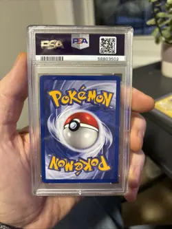 2000 Pokemon Black Star Promo Articuno #22 Aoki Error PSA 9 - Image 2