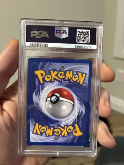 2000 Pokemon Black Star Promo Zapdos #23 Aoki Error PSA 9 - Image 2