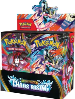 Pokemon TCG: Mega Evolution-Chaos Rising Booster Display Box New Sealed PRESALE - Image 1