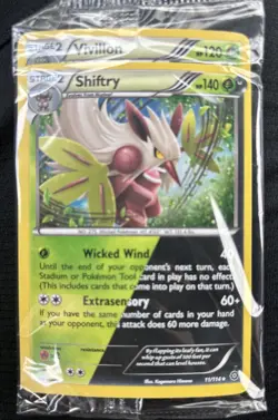 Pokemon: Shiftry 11/114 & Vivillon 15/162 Cosmos Holo Rare XY- SEALED 2016 - Image 1