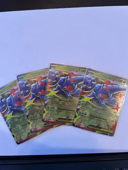 Pokemon TCG Mega Heracross ex 004/094 x4 Phantasmal Flames Playset - Image 1