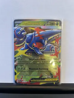 Pokemon TCG Mega Heracross ex 004/094 x4 Phantasmal Flames Playset - Image 2