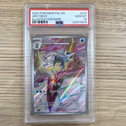 Pokemon 2023 Arctibax 209/193 Sv02: Paldea Evolved Holo Illustration Rare PSA 10 - Image 1