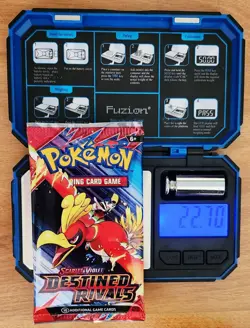 (HEAVY)🔥 22.70g Pokemon TCG Destined Rivals Booster Pack Sealed✅ - Image 1