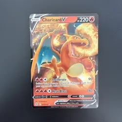 Pokemon - Charizard V Sword & Shield: Brilliant Stars 017/172 Holo Ultra - Image 1