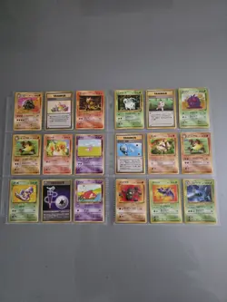1996 Pokemon Japanese Vintage Sammlung 18x team Rocket Fossil Jungel WOTC - Image 1