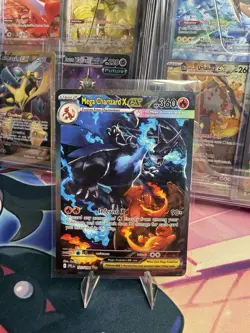 POKEMON MEGA CHARIZARD EX SIR 125/094 ME02 PHANTASMAL FLAMES HOLO MINT - Image 1