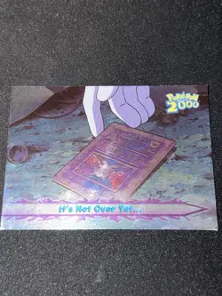 Pokemon The Movie 2000 Topps TCG It's Not Over Yet #70 Holo - Image 4