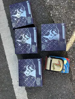 Pokemon Elite Trainer Box Scarlet & Violet Paldean Fates x 4 plus extra - Image 1
