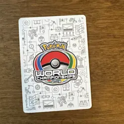 Pokemon Raichu & Alolan Raichu GX TAG TEAM Ultra Rare World Championship 54/236… - Image 4