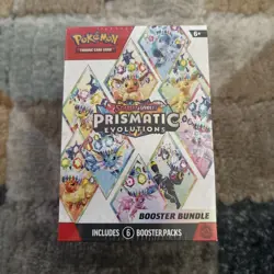 Pokemon TCG: Prismatic Evolutions Booster Bundle (6 Packs) Brand New Sealed - Image 1