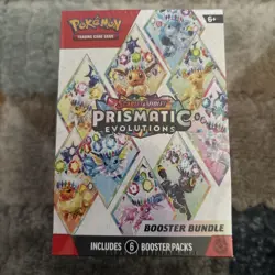Pokemon TCG: Prismatic Evolutions Booster Bundle (6 Packs) Brand New Sealed - Image 2