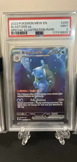 Lot Of 3 SIR Pokemon Mew 151 - Blastoise EX PSA 9 Alakazam PSA 9 Venusaur PSA 8 - Image 3
