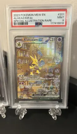 Lot Of 3 SIR Pokemon Mew 151 - Blastoise EX PSA 9 Alakazam PSA 9 Venusaur PSA 8 - Image 4