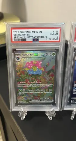 Lot Of 3 SIR Pokemon Mew 151 - Blastoise EX PSA 9 Alakazam PSA 9 Venusaur PSA 8 - Image 5
