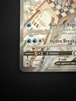 Origin Forme Palkia V 167/189 Astral Radiance NM Holo Pokemon - Image 5