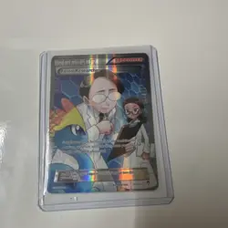 Pokemon TCG Fossil Researcher XY Furious Fists Ultra Rare Full Art Holo 110/111 - Image 1