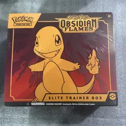 Pokemon: Scarlet & Violet •Obsidian Flames• Elite Trainer Box *NEW SEALED 820650853913 - Image 1