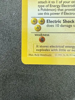 Pokemon Electrode 21/102 Base Set 1st Edition Shadowless - Image 2