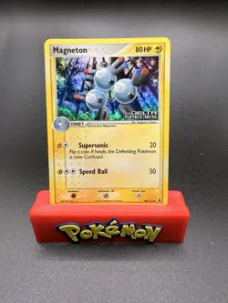 Pokemon Magneton 48/113 EX Delta Species Reverse Holo Stamped NM - Image 1