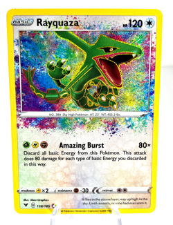Rayquaza 138/185 - Vivid Voltage - Amazing Rare - Pokemon - NM - Image 1