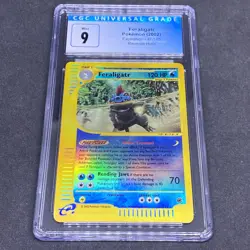 Pokemon Feraligatr Expedition Reverse Holo Rare #47 CGC 9 Mint - Image 1