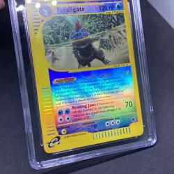 Pokemon Feraligatr Expedition Reverse Holo Rare #47 CGC 9 Mint - Image 3